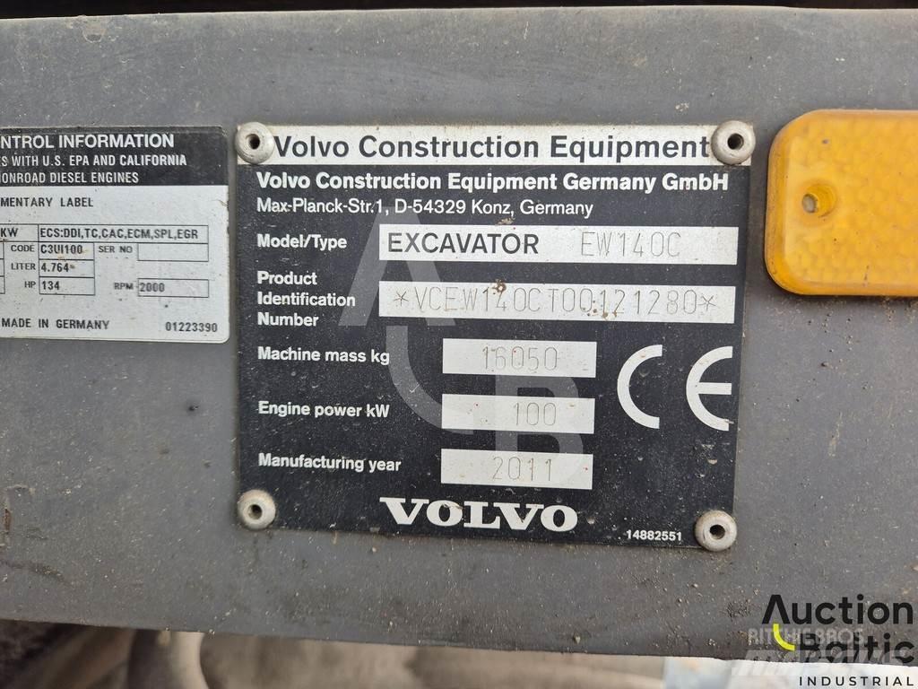 Volvo EW 140 C Gumikerekes kotrók
