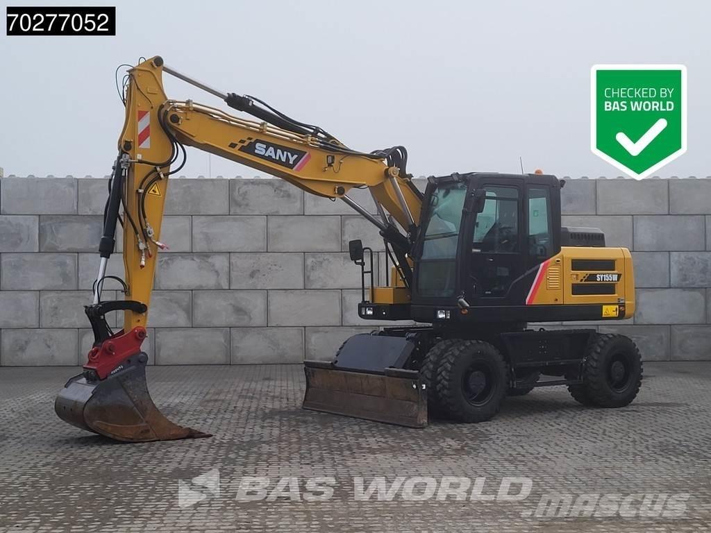 Sany SY155 W Gumikerekes kotrók