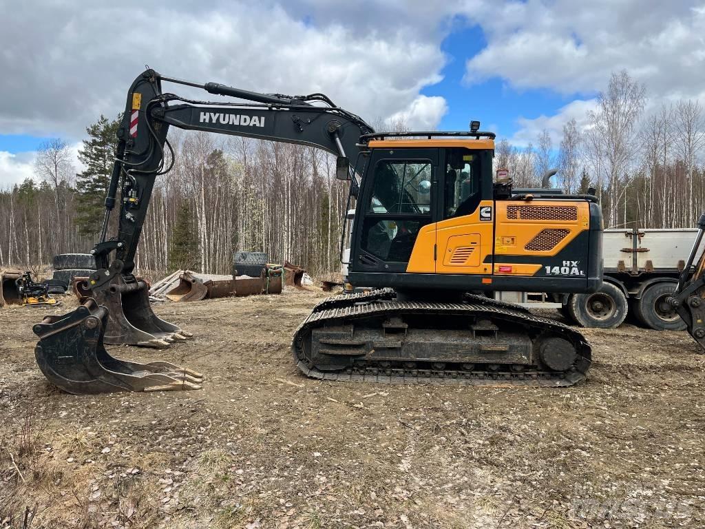 Hyundai HX 140 AL Lánctalpas kotrók