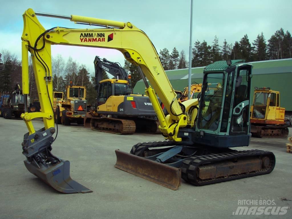 Yanmar Vio 75 Közepes (midi) kotrók 7 t - 12 t