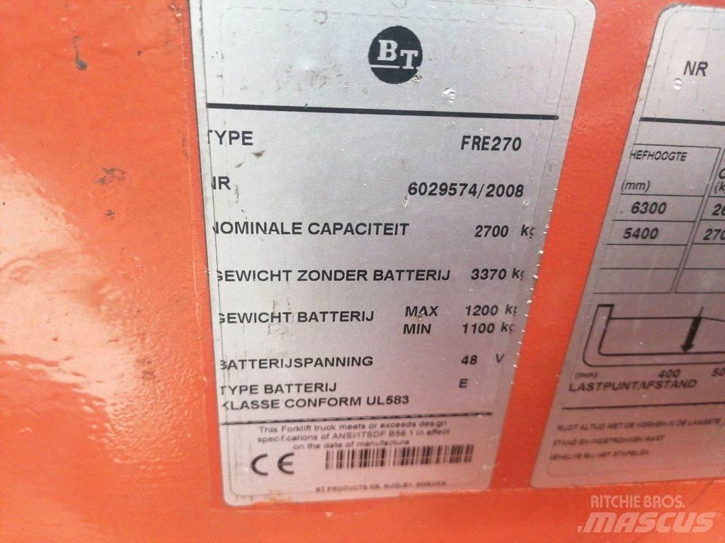 BT FRE270 Tolóoszlopos targonca