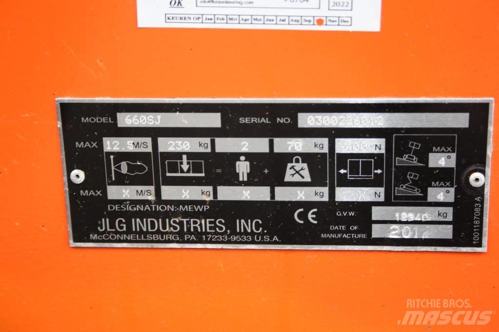 JLG 660 SJ Teleszkópos emelők