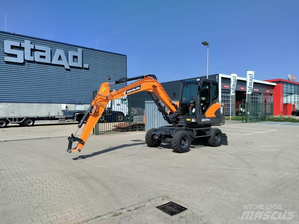 Develon DX57W-7 Mini kotrók < 7t