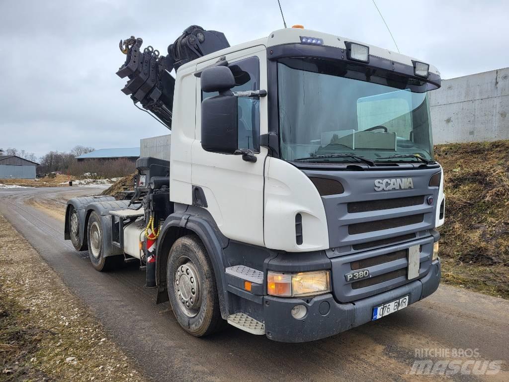 Scania P 380 Darus teherautók