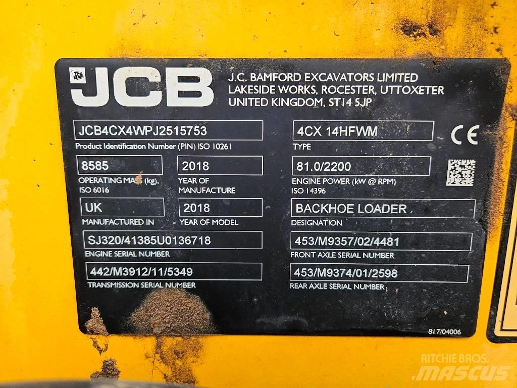 JCB 4 CX Kotrórakodók