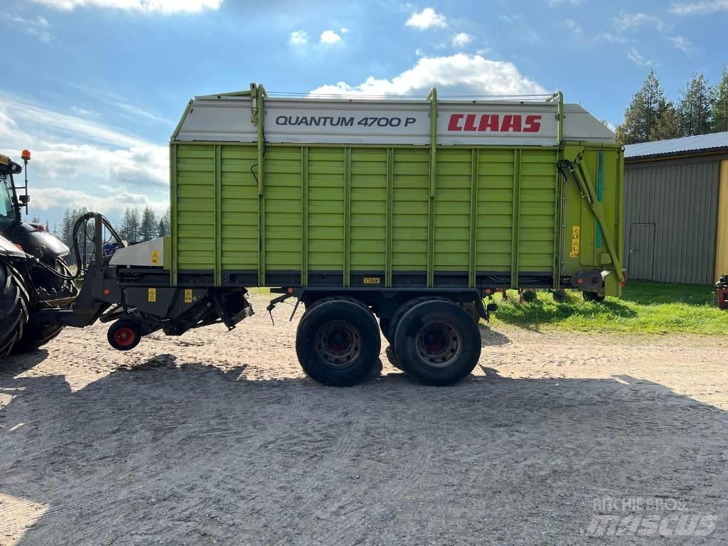 CLAAS Quantum 4700 P Önrakodó pótkocsik