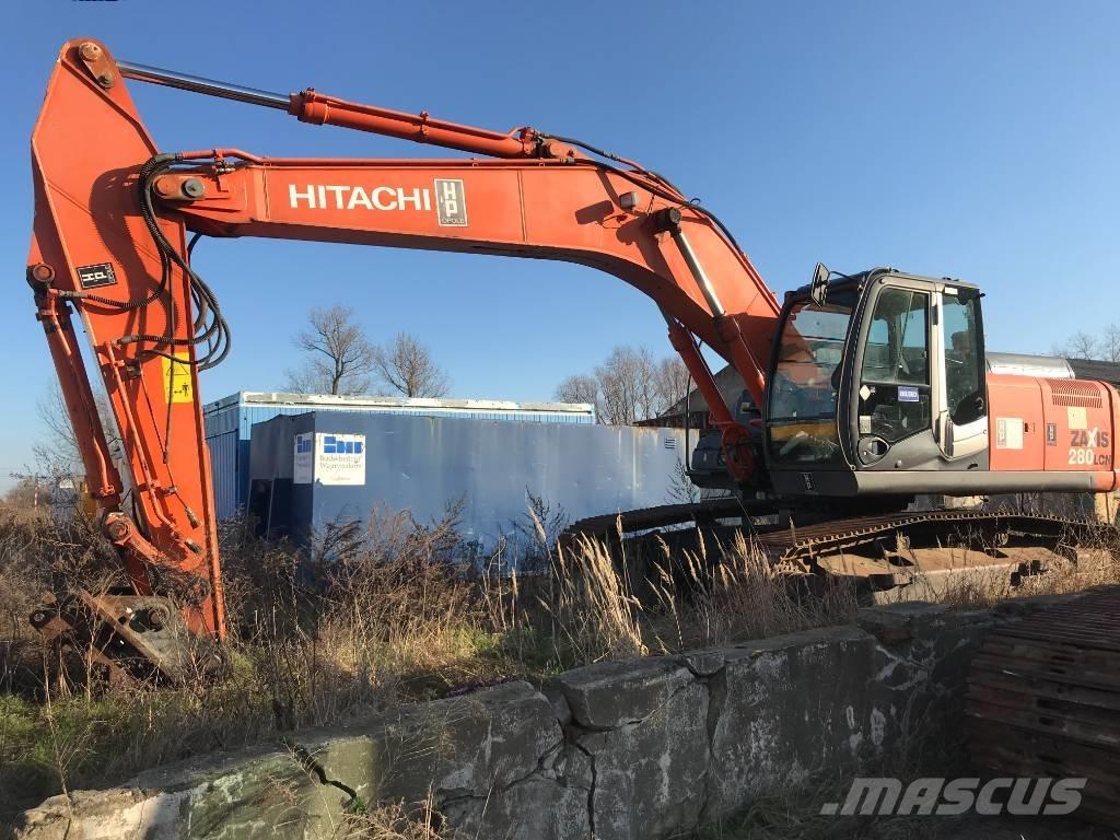Hitachi ZX 280 LC-3 Lánctalpas kotrók