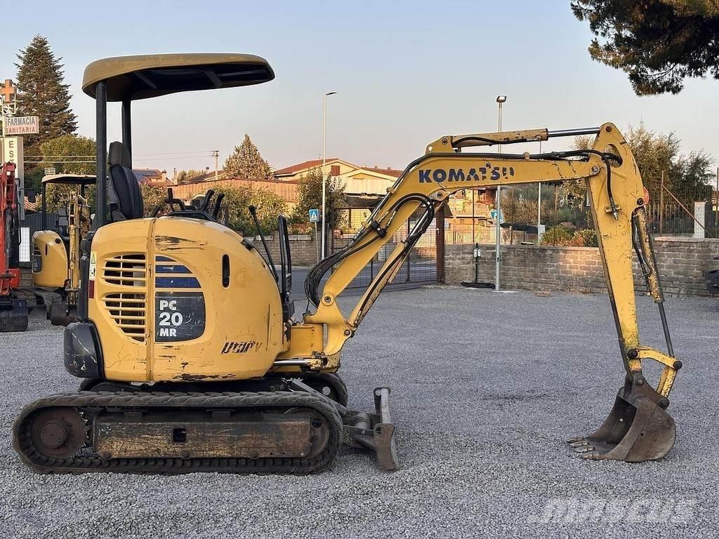 Komatsu PC20MR-2 Mini kotrók < 7t