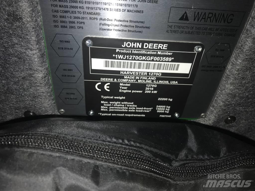 John Deere 1270G Betakarítók