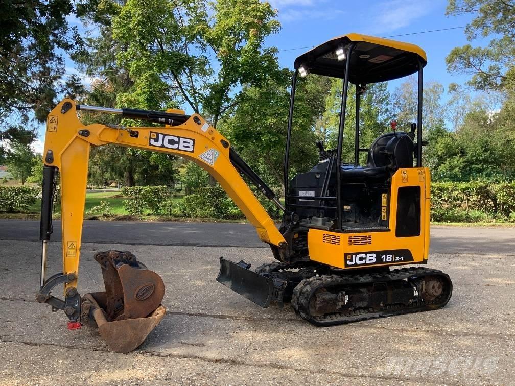 JCB 18 Z-1 Mini kotrók < 7t