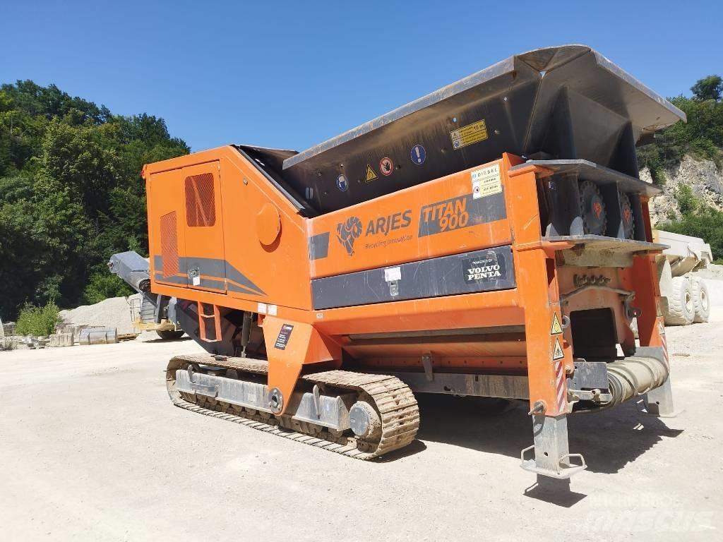 Arjes Titan 900 Irat megsemmisítők