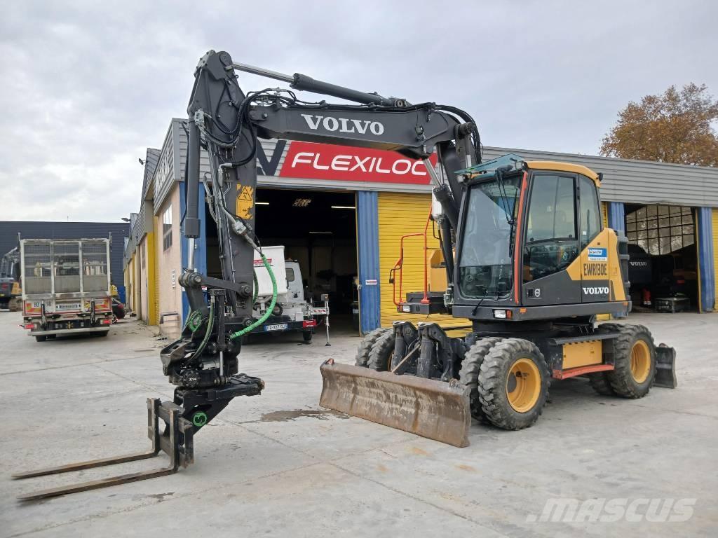 Volvo EWR 130 E Gumikerekes kotrók