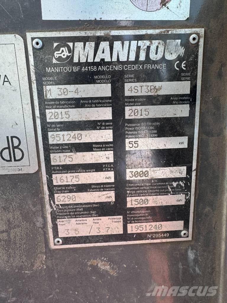 Manitou M 30.4 Dízel targoncák