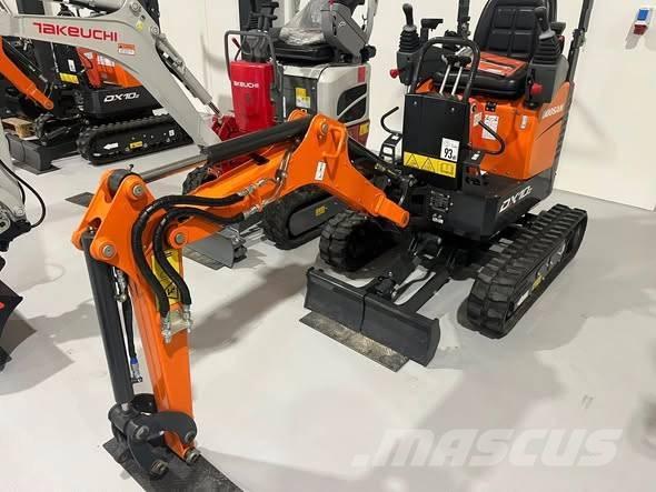 Doosan DX 10 Z Mini kotrók < 7t