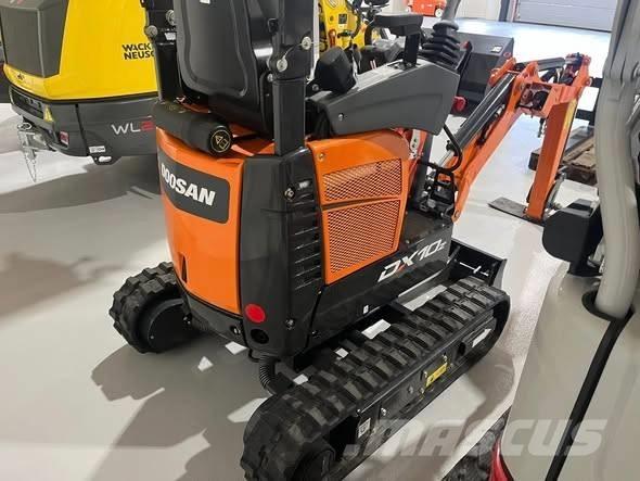 Doosan DX 10 Z Mini kotrók < 7t