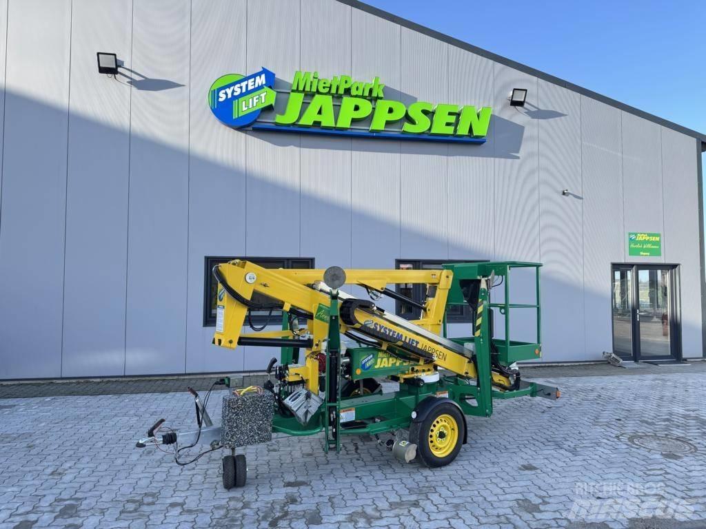 Niftylift 120 T Pótkocsira szerelt emelők és állványok