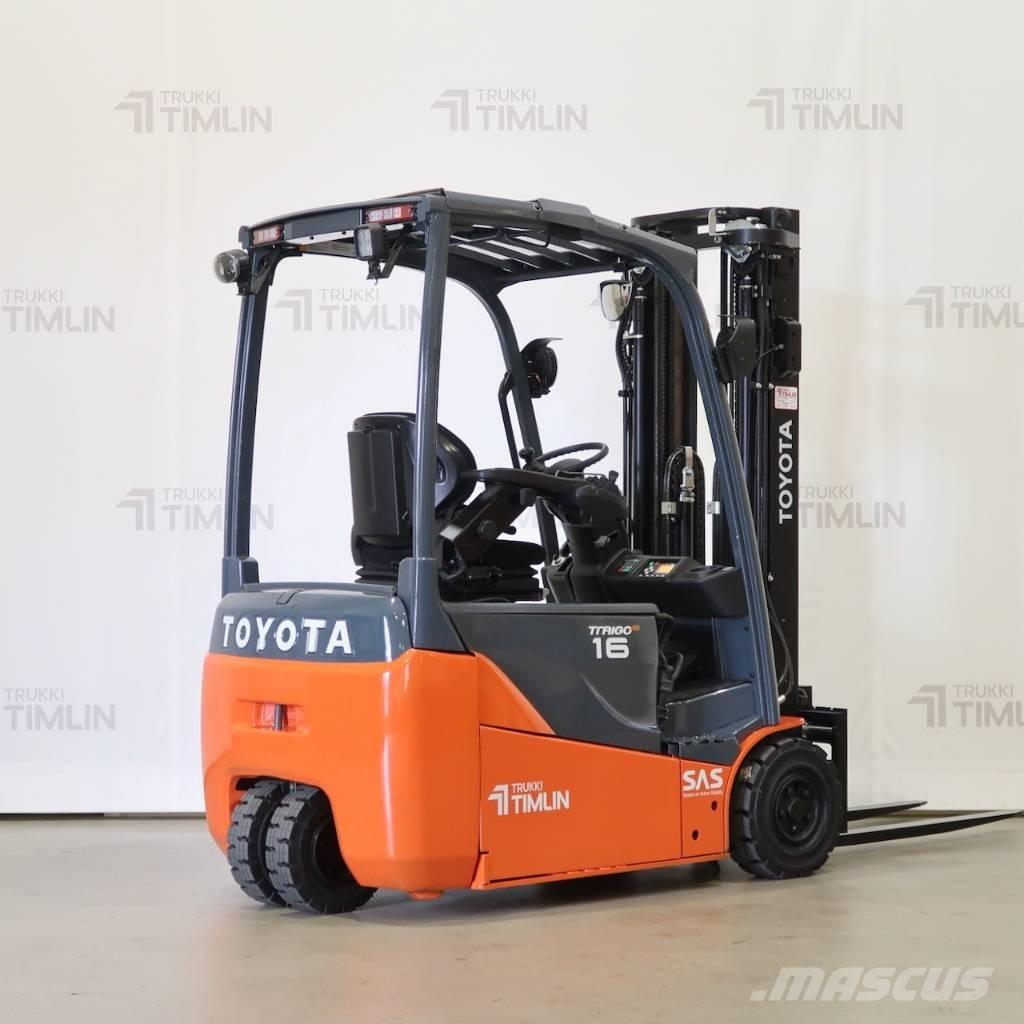 Toyota 8FBE16T Elektromos targoncák