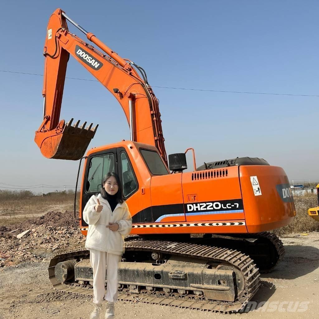 Doosan DH220LC-7 Lánctalpas kotrók