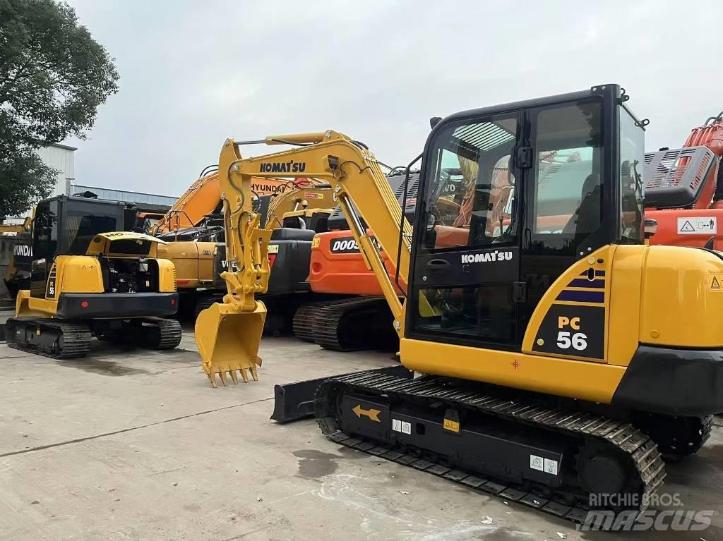 Komatsu PC 56 Lánctalpas kotrók
