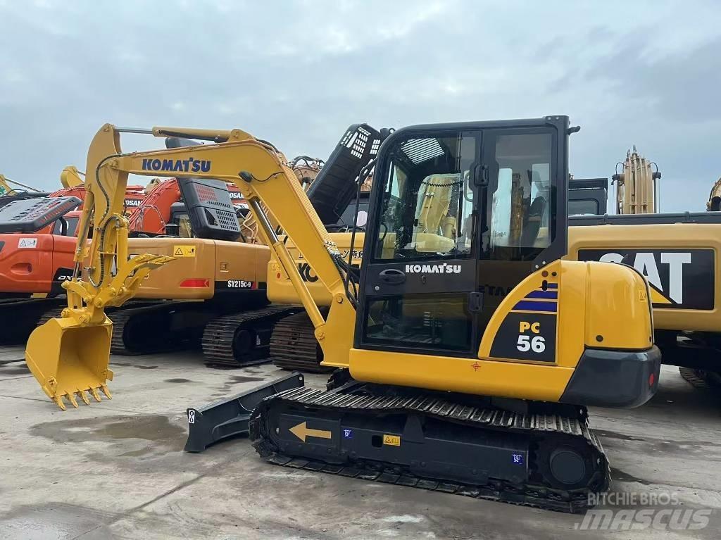 Komatsu PC 56 Lánctalpas kotrók