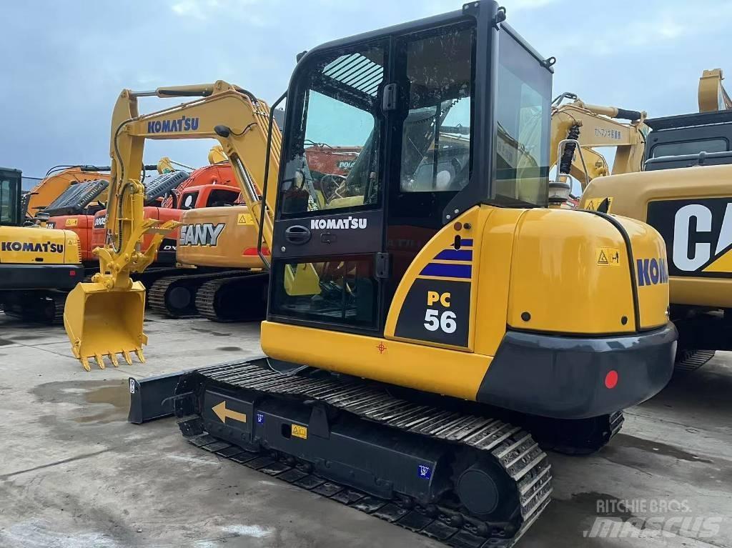 Komatsu PC 56 Lánctalpas kotrók