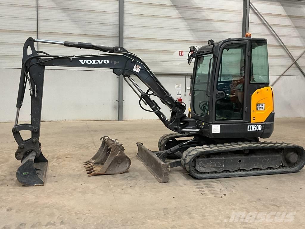 Volvo ECR 50 D Mini kotrók < 7t