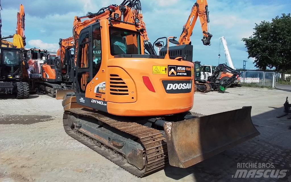 Doosan DX140LCR-5 Lánctalpas kotrók