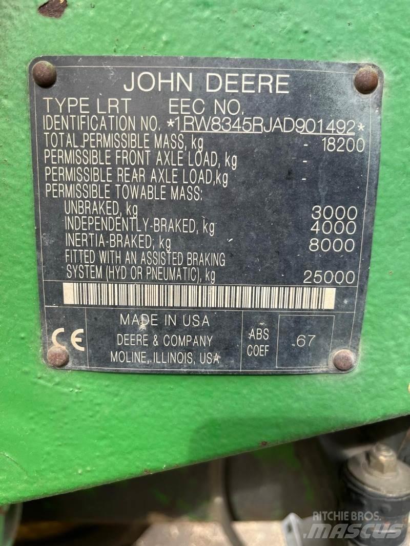 John Deere 8345RT Lánctalpas daruk