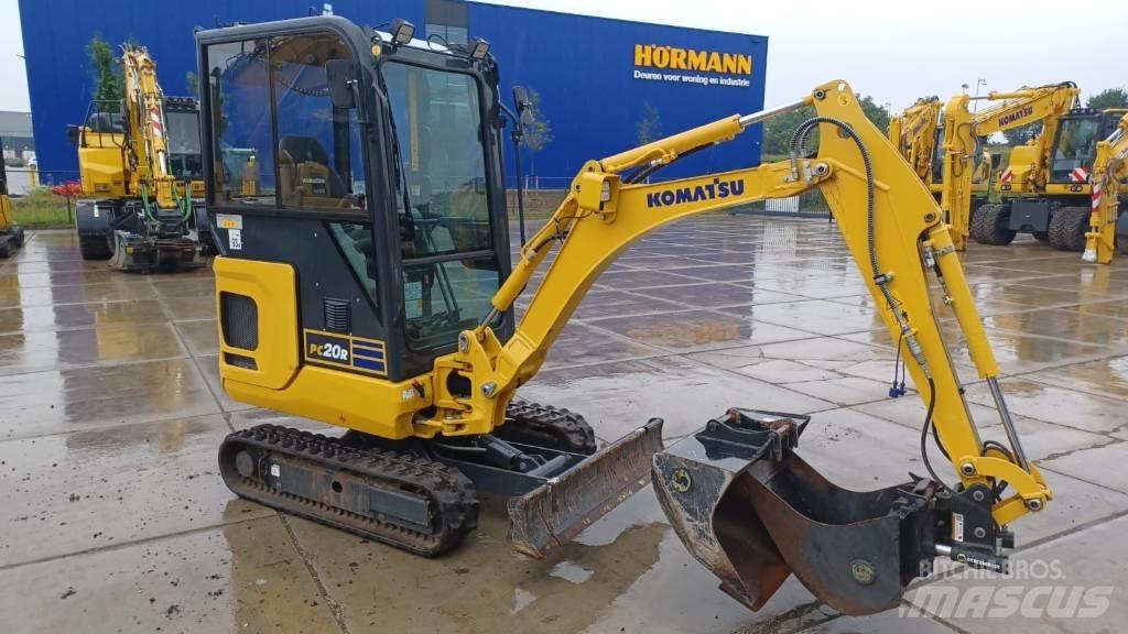 Komatsu PC 20 MR-5 Mini kotrók < 7t