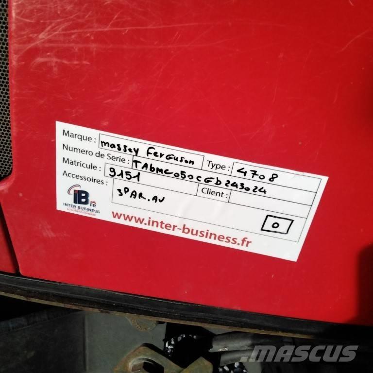 Massey Ferguson 4708 Traktorok