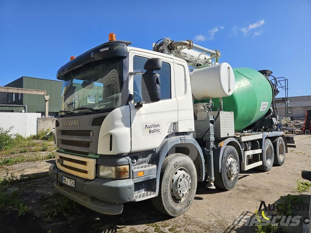 Scania P 420 Betonpumpák
