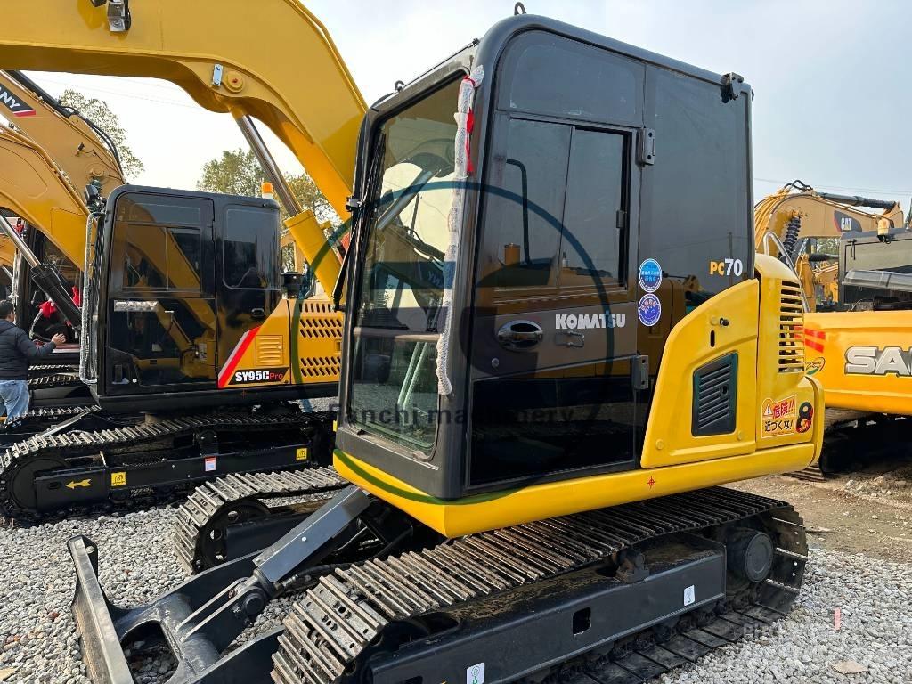 Komatsu PC 70 Mini kotrók < 7t