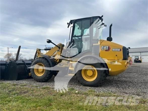 CAT 908M Gumikerekes homlokrakodók