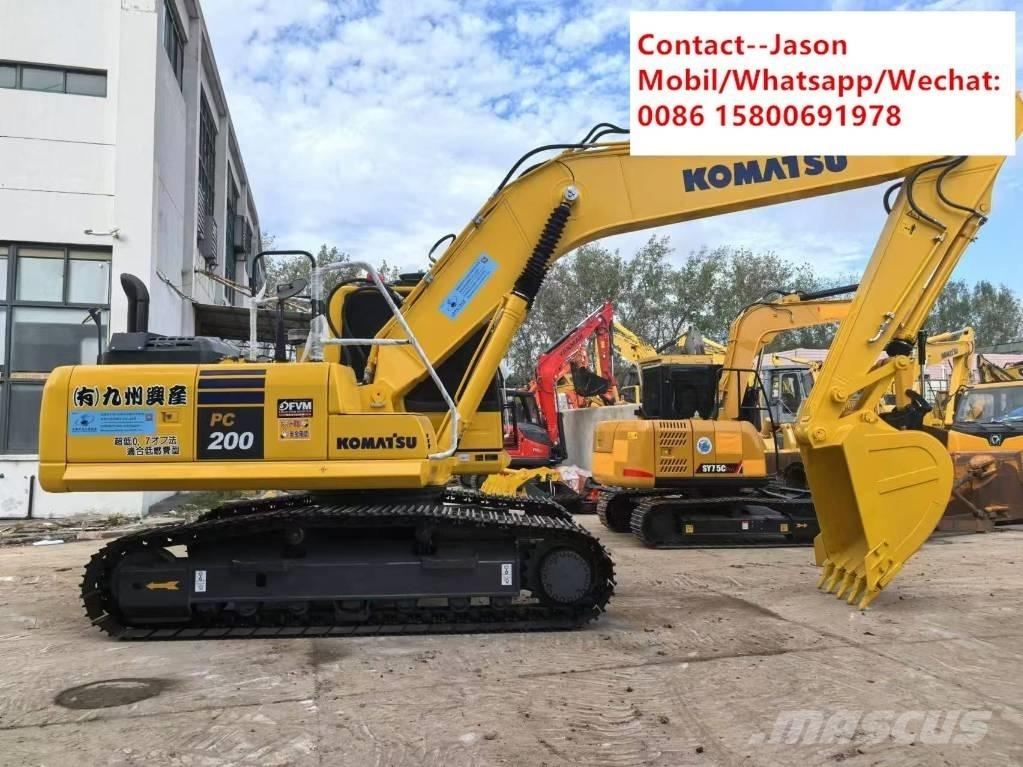 Komatsu PC 200 Lánctalpas kotrók