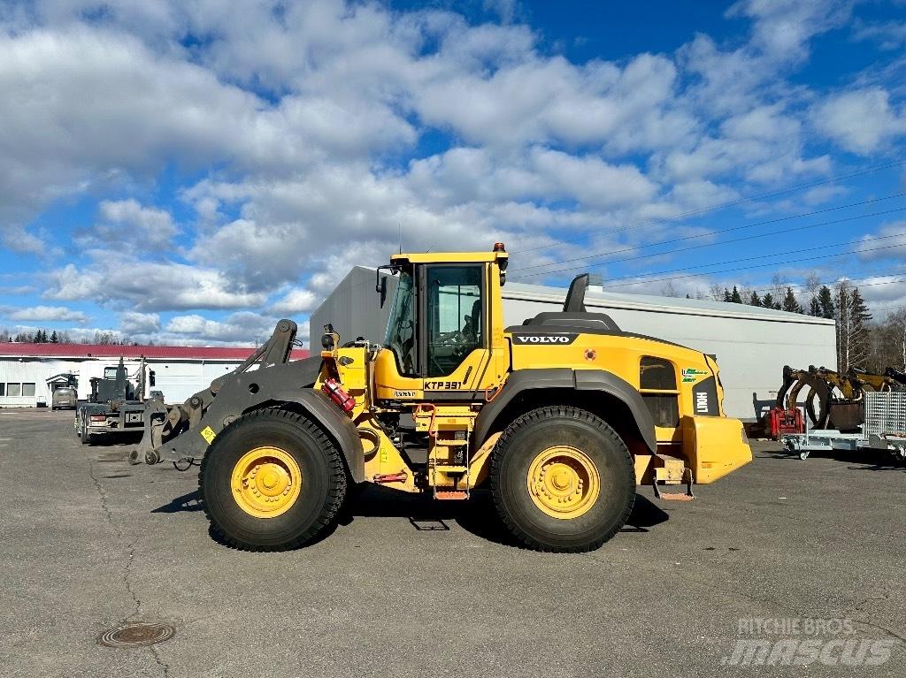 Volvo L110H Gumikerekes homlokrakodók