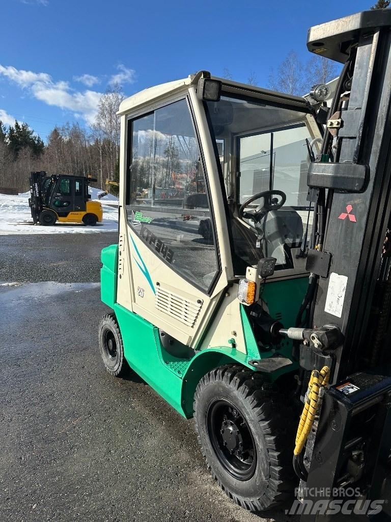 Mitsubishi FD25N Dízel targoncák