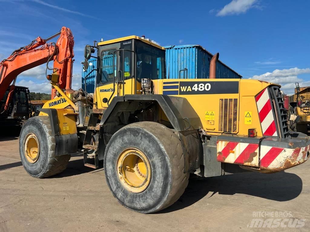 Komatsu WA 480-5H Gumikerekes homlokrakodók