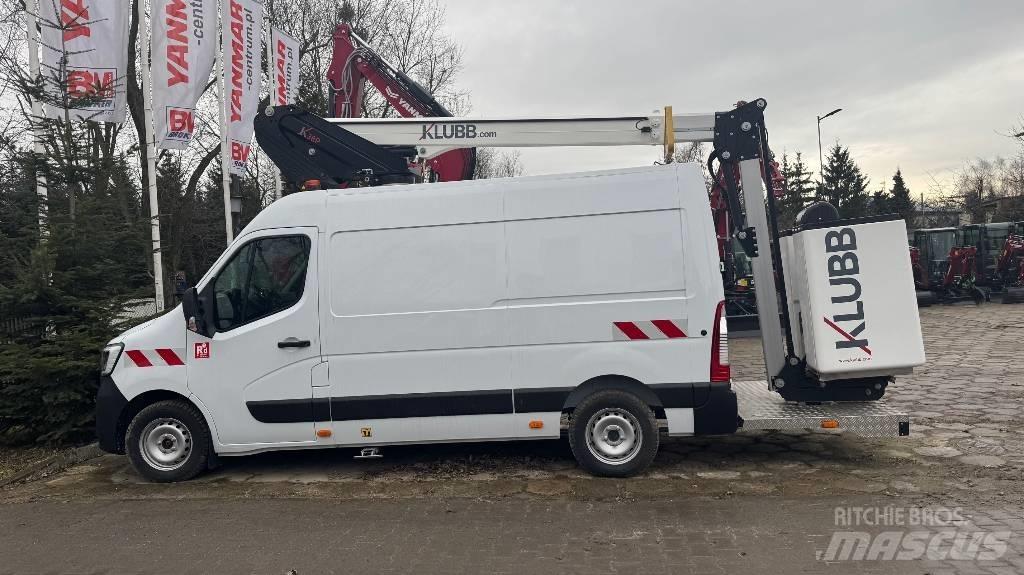Klubb K38P Teherautóra szerelt emelők és állványok