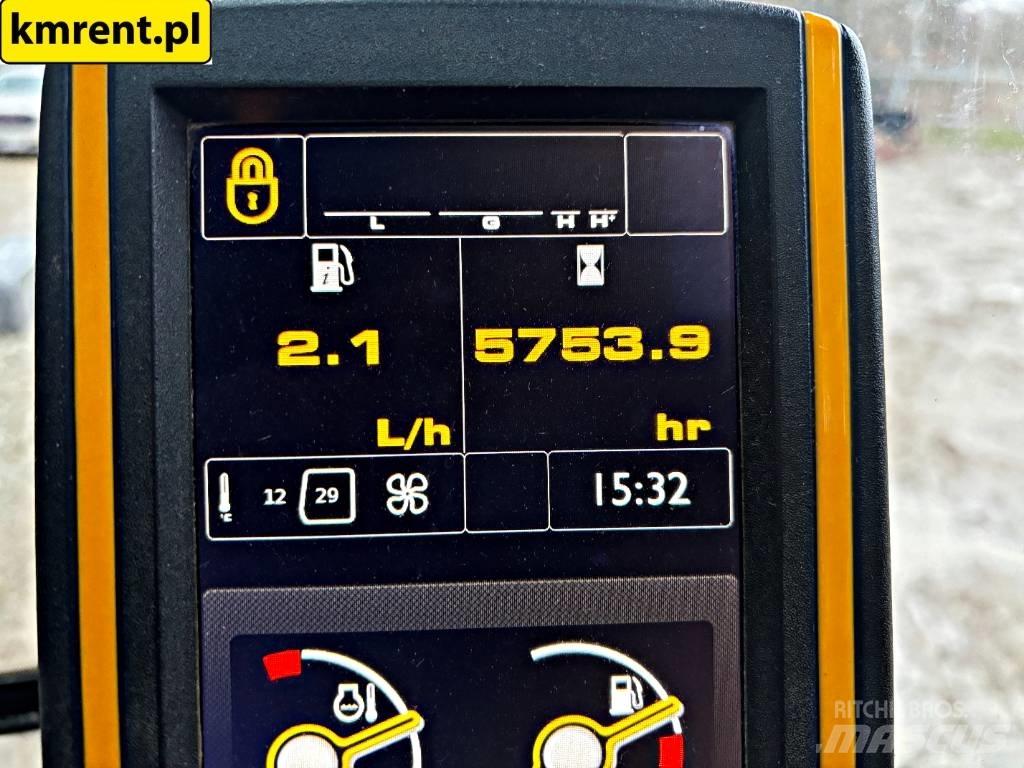JCB JS 145 Z ENGCON Gumikerekes kotrók