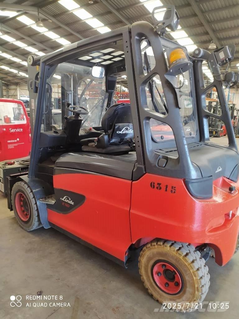 Linde E50/600 L Elektromos targoncák