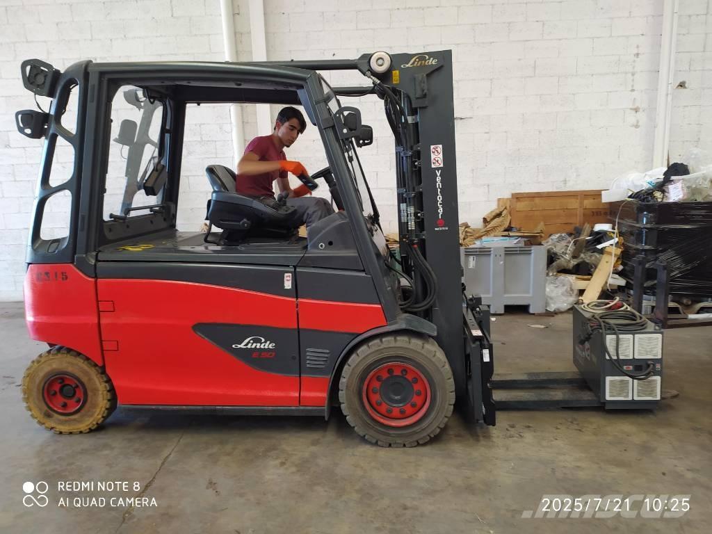 Linde E50/600 L Elektromos targoncák