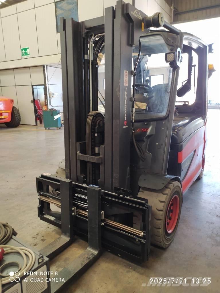 Linde E50/600 L Elektromos targoncák
