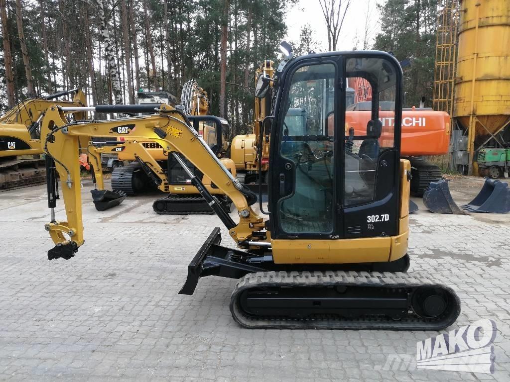 CAT 302.7 D CR Mini kotrók < 7t
