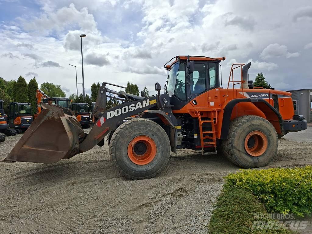 Doosan DL 420-5 Gumikerekes homlokrakodók