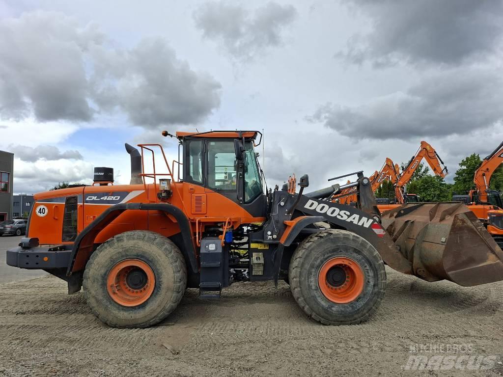 Doosan DL 420-5 Gumikerekes homlokrakodók