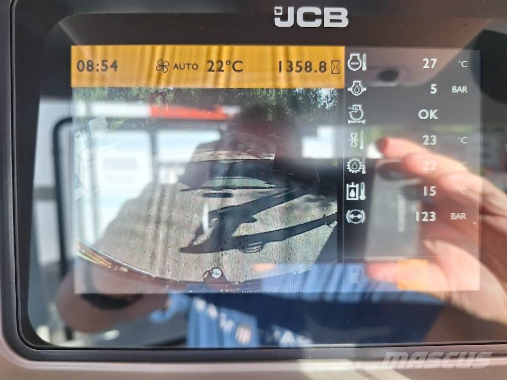 JCB 413 S Gumikerekes homlokrakodók