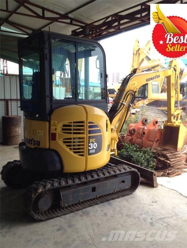 Komatsu PC 30 Mini kotrók < 7t