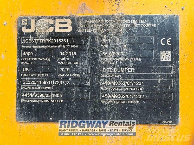 JCB 6 FT Mezei dömperek