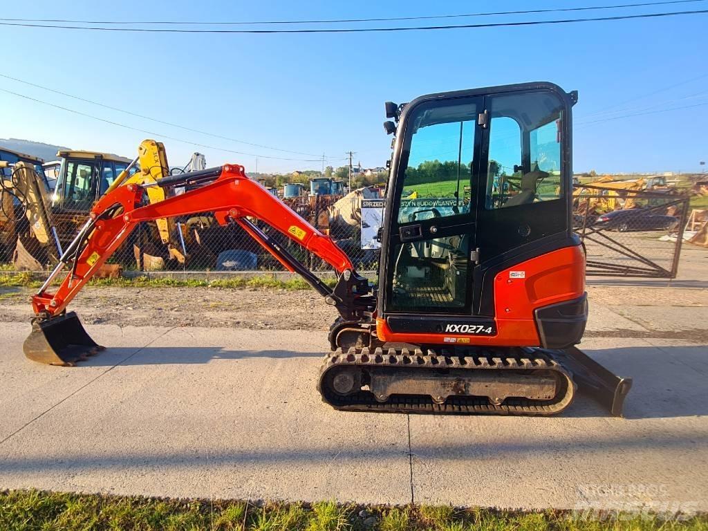 Kubota KX 027-4 Mini kotrók < 7t