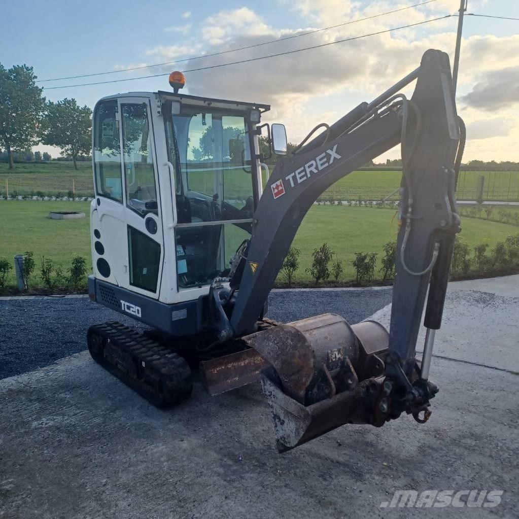 Terex TC 20 Mini kotrók < 7t
